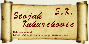 Stojak Kukureković vizit kartica